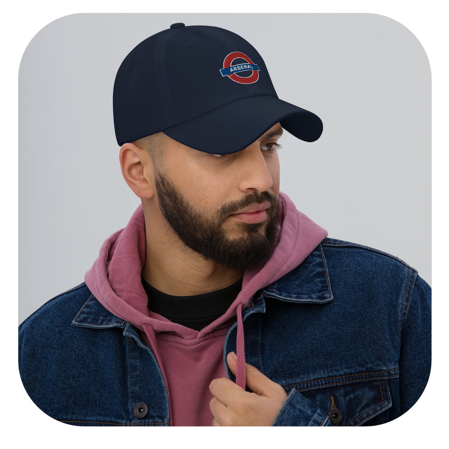 Arsenal Tube - Embroidered Dad Hat